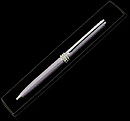 Lavender Pearlised Pen with Crystal band