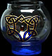 Candle Holder in Celtic Heart design