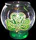 Candle Holder in Shamrock design