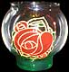 Candle Holder in Mackintosh Rose design