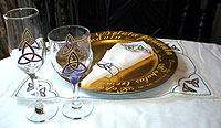 Photograph showing Celtic Trinity Knot products