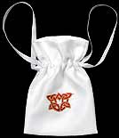 Favour / gift bag in Celtic Heart design