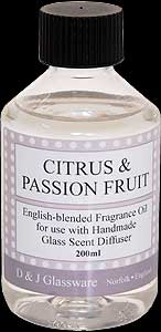 Citrus and Passion Fruit Scent Diffuser Oil Refill
