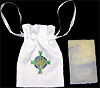Celtic Cross small gift bag with lavender soap