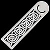 Bookmark in Celtic Knot design