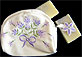 Cosmetic bag and soap in English Lavender design