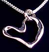 Pendant in Simple Heart design