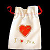 Favour Bag in I Love You design