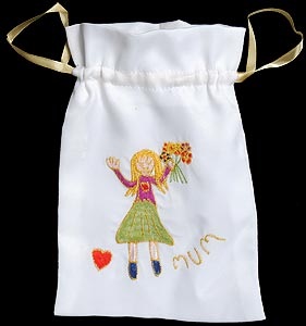 Large Gift Bag with Lavender