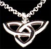 Pendant in Celtic Trinity Knot design