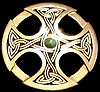 Harvest Festival Present - brooch in Nevern Cross design from St Justin