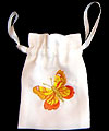 Favour Bag in Butterfy design in orange