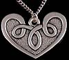 Pendant in Celtic Heart design