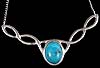 Gemstone Knot Necklace