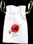 Favour / Small Gift Bags in Poppy design