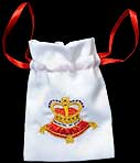 Gift or favour bag in The Royal Crown design