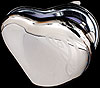 Engraved Compact in Celtic Heart design