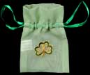 Gift bag or Favour bag in Shamrock design