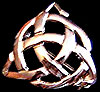 Brooch in Celtic Eternity Knot design