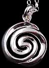 Pendant in Celtic Open Coil design
