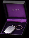 Keyring in St Justin Knotwork Panel design