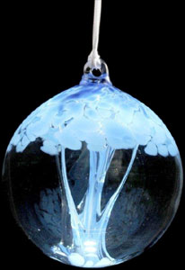 New Baby Tree of Life Glass Friendship Ball