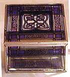 Mirror Box in Tartan Knot design