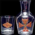 Water Set in Celtic Eternity Knot design