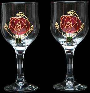 Pair of Wine Glasses