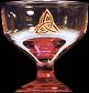 Small Bowl in Celtic Trinity Knot design