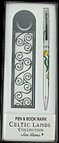 Bookmark and Pen Set in Daffodils design