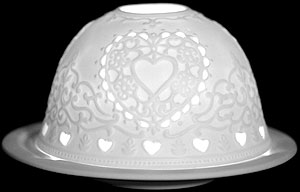 Porcelain Dome Light