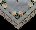Table Cloth in Antique Golden Rose design