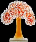 Fused Glass Autumn Tree