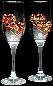 Pair of Champagne Flutes