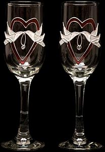 Pair of Champagne Flutes
