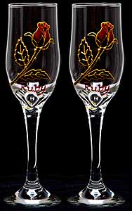 Pair of Champagne Flutes