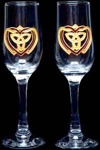 Pair of Champagne Flutes