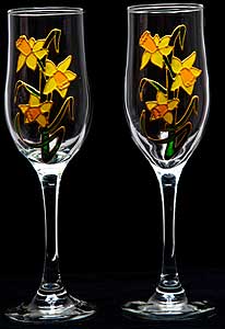 Pair of Champagne Flutes