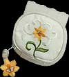 Pill Box Purse in Daffodils Design