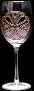 Goblet in Canterbury Cross design
