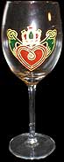 Goblet in The Claddagh design