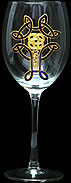 Goblet in Eternity Cross design