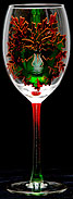 Goblet in Green Man design