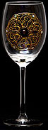 Goblet in Queen Guinevere design