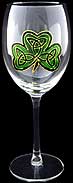 Goblet in Shamrock design
