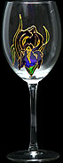 Goblet in Iris Nouveau design
