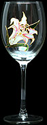 Goblet in Lily Nouveau design