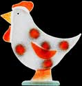Pink Spot Hen in Pink Spot Hen design