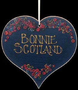 Hanging Heart Plaque